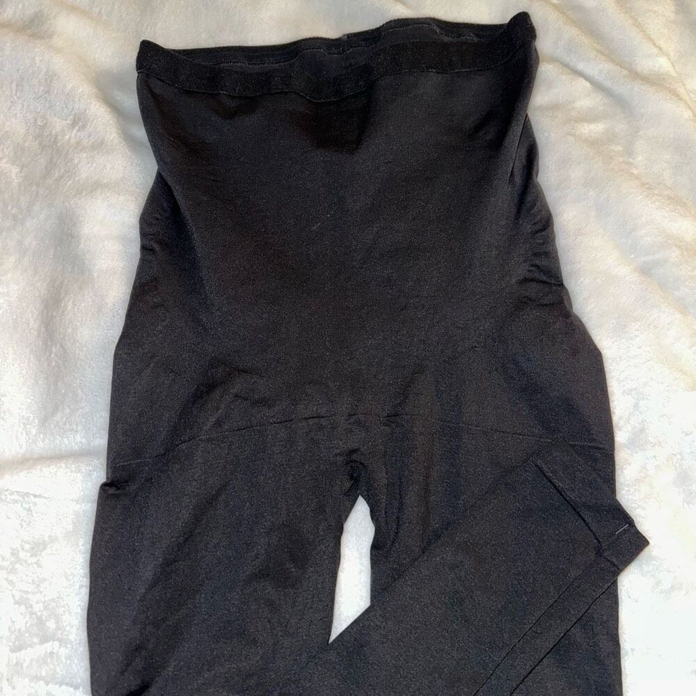 Spanx Assets Medium Solid Black High Waist Womens… - image 2